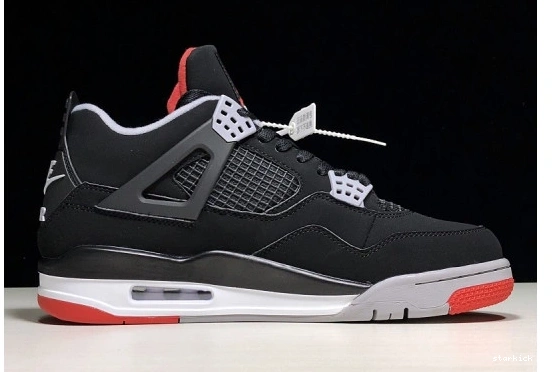 Bred Jordan 4 308497-060 Retro (2019) Air 308497-060 0128